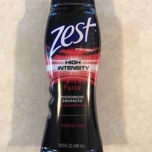 Zest High Intensity Force Pheromone Enhanced Scented Body Wash Soap For Men NEW